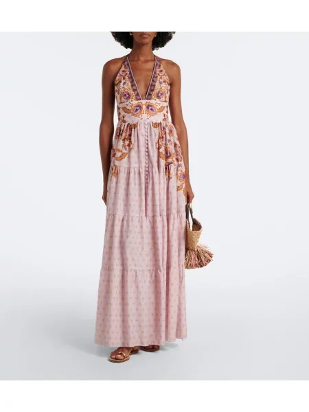 Rochie maxi Alexandra Miro de mătase