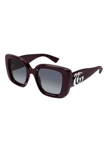 Ochelari de soare Gucci Eyewear cu autograf violet