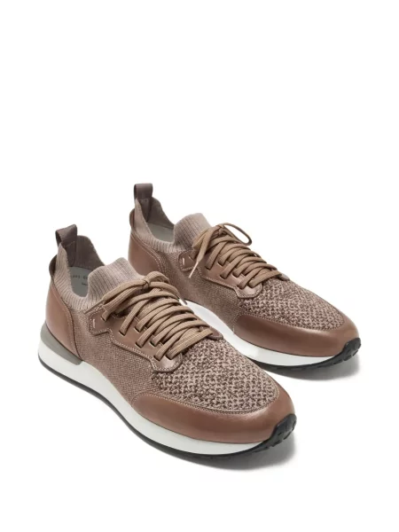 Sneakerși Magnanni din piele maro