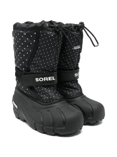 Botki dziecięce Sorel czarne