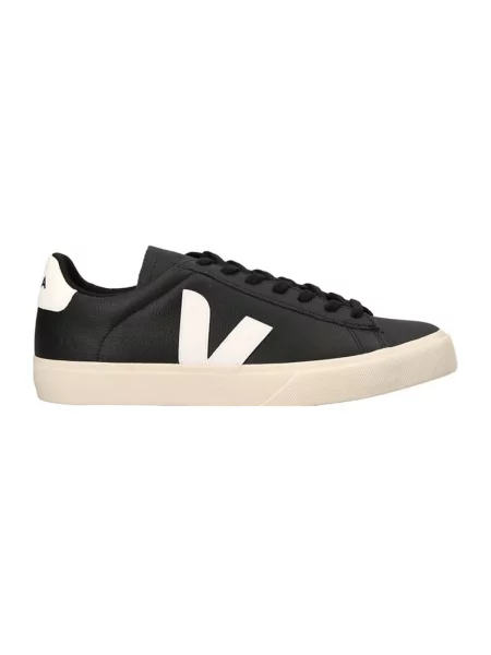 Sneakersy Veja Campo skórzane czarne