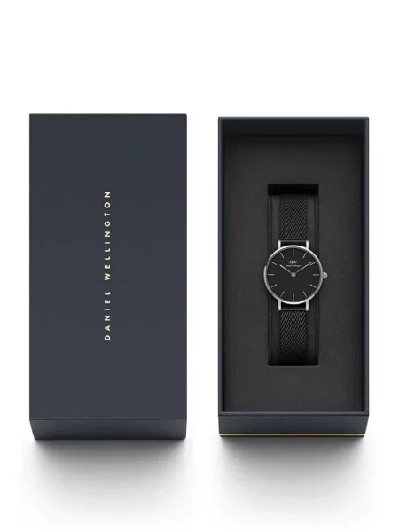 Hodinky Daniel Wellington Petite 36 Ashfield černá