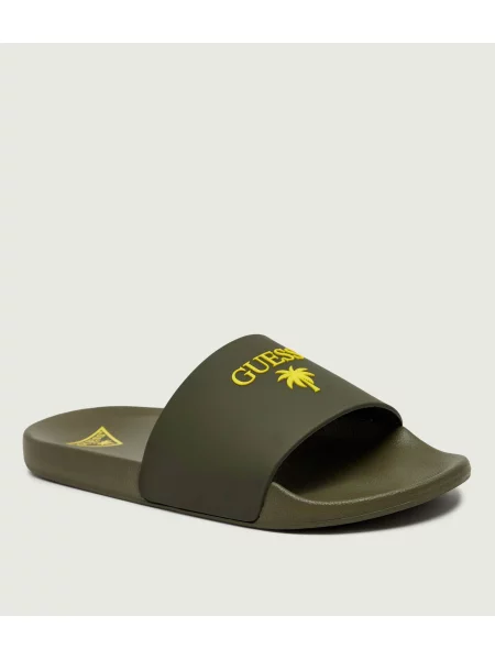 Șlapi Guess verde