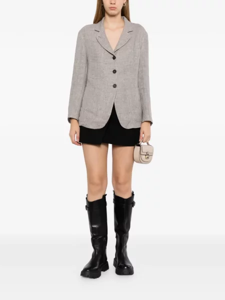 Geacă Emporio Armani gri