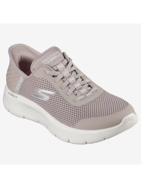 Sneakersy Skechers Go Walk Slip In różowe