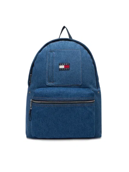 Rucsac Tommy Jeans Tjm Utility Denim Backpack albastru