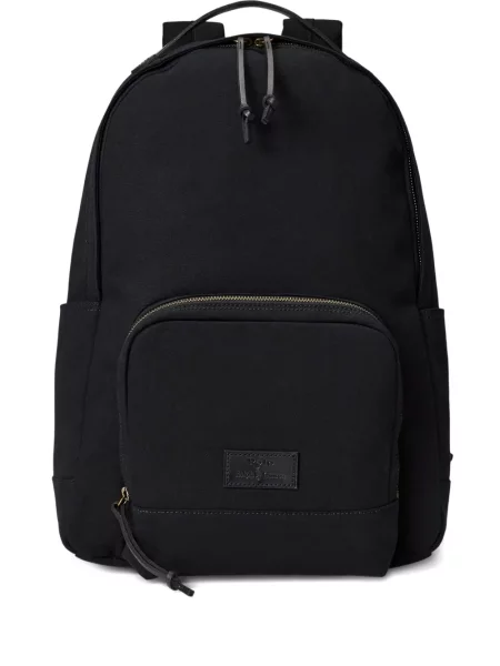 Rucsac Polo Ralph Lauren din canvas negru