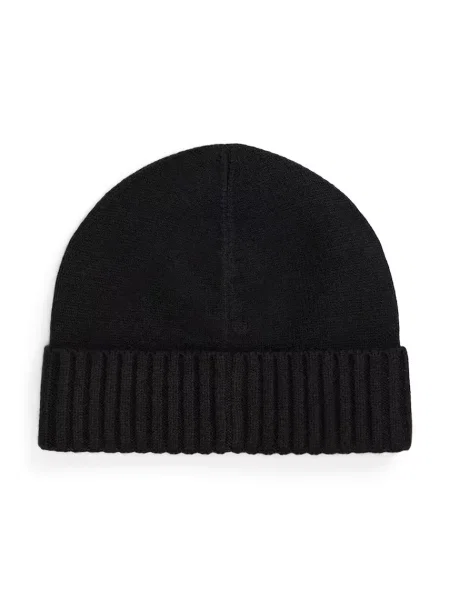 Căciulă Ralph Lauren de lână negru