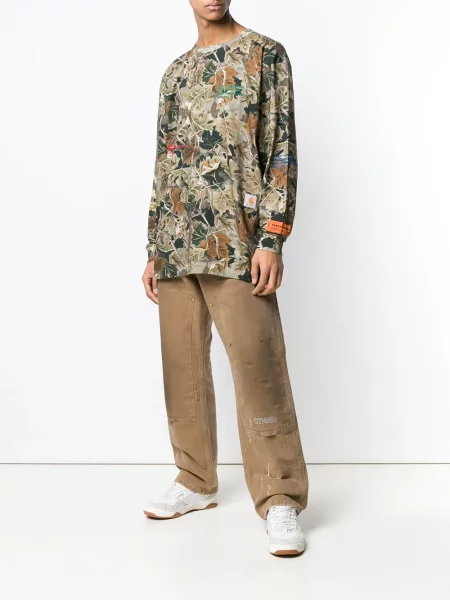 Cămașă Heron Preston cu imagine verde