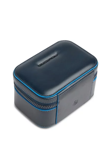 Ceas Piquadro din piele albastru