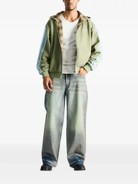Reversibil hanorac cu glugă Rta verde