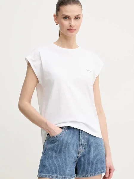 Pepe Jeans tričko BLOOMA bílé