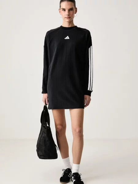 ADIDAS SPORTSWEAR Športové šaty Her / biela čierna