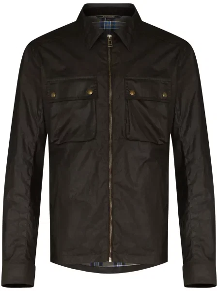 Яке Belstaff кафяво