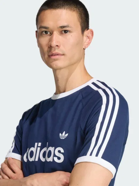 ADIDAS ORIGINALS Tričko Ringer námornícka modrá biela