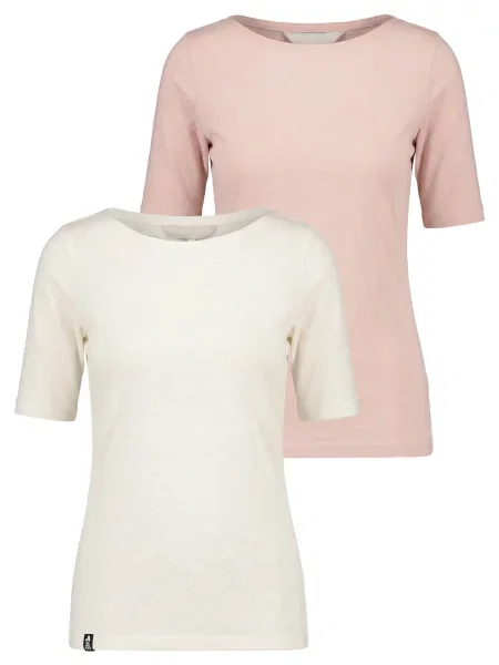 Alife & kickin Tricou HildeAK A roz / murdar alb