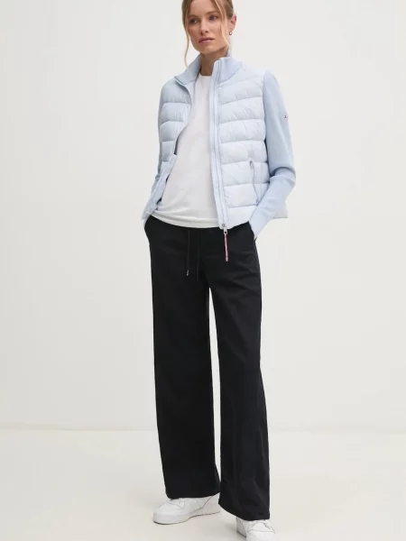 Hlače Pepe Jeans modra