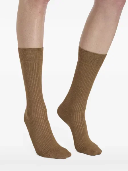 Șosete Wolford stretch maro