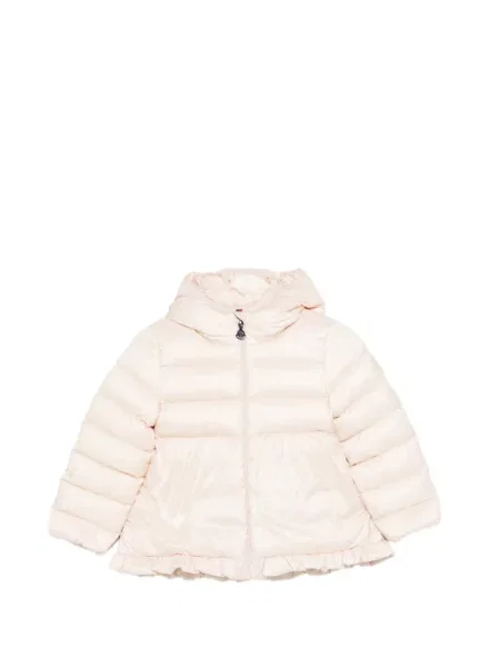 Kurtka dziecięca Moncler Enfant różowa