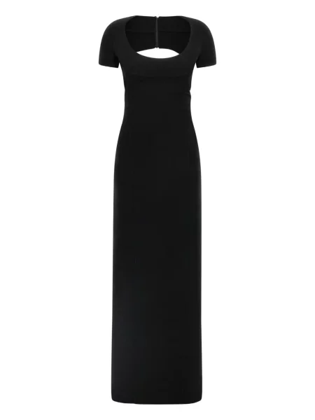 Rochie maxi Dsquared2 de costum negru