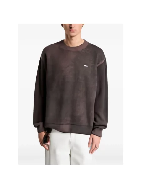 Sweter Obey brązowy