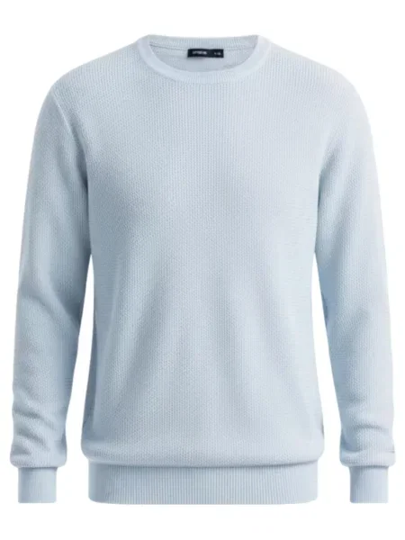 Ombre Pulover deschis albastru