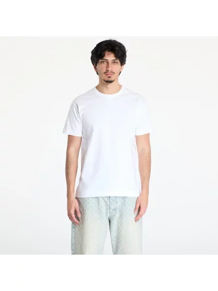 Tricou Comme des Garçons PLAY Black Emblem Knit T-Shirt UNISEX White XL alb