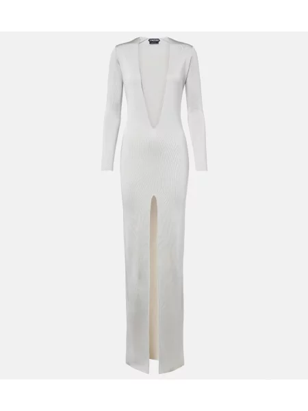 Rochie Tom Ford tricotate gri