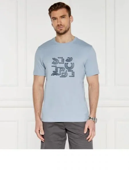 BOSS GREEN Tricou albastru