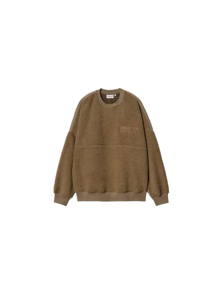 Carhartt WIP Coordinate Sweat Chocolate Mężczyźni Kurtki Carhartt WIP Size: L brązowy