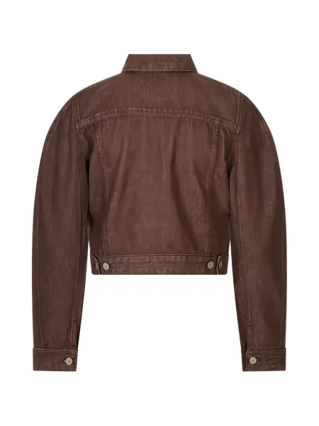 Geacă de blugi Jacquemus maro