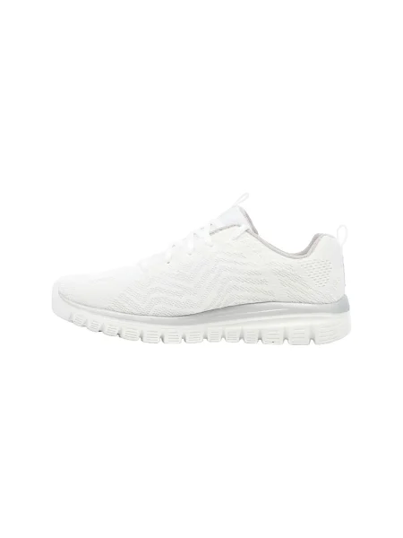 Pantofi Skechers alb