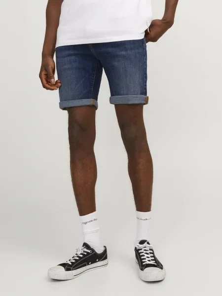 JACK & JONES Шорти джинсові синій