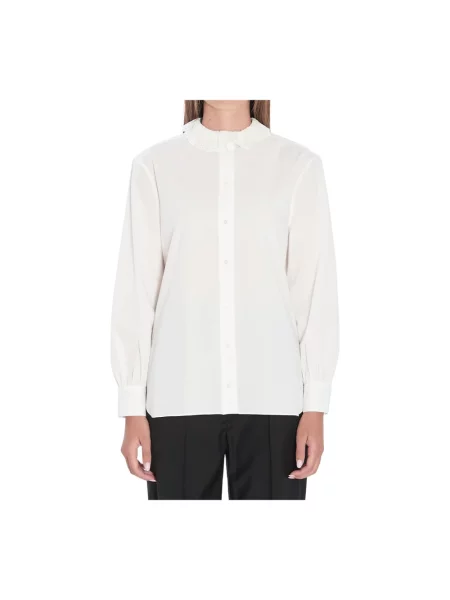 Koszula Saint Laurent koronkowa biała