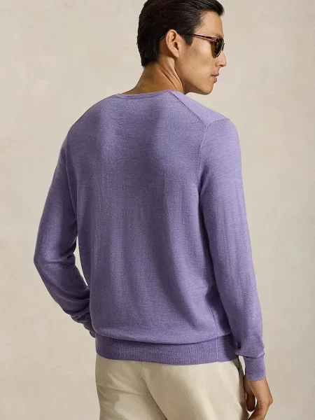 Polo Ralph Lauren pulover volnen vijolična