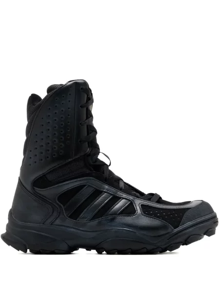 Prugaste tenisice Adidas Adizero s vezicama od brušene kože crna