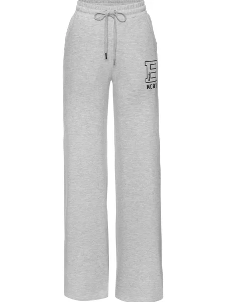 BENCH Pantaloni gri negru