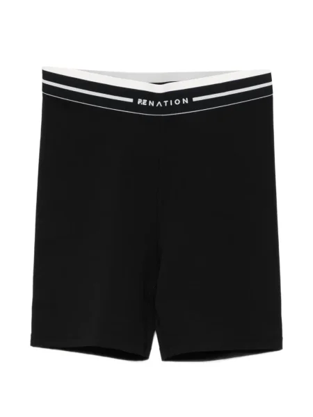 Pantaloni scurți de sport P.e Nation cu dungi negru