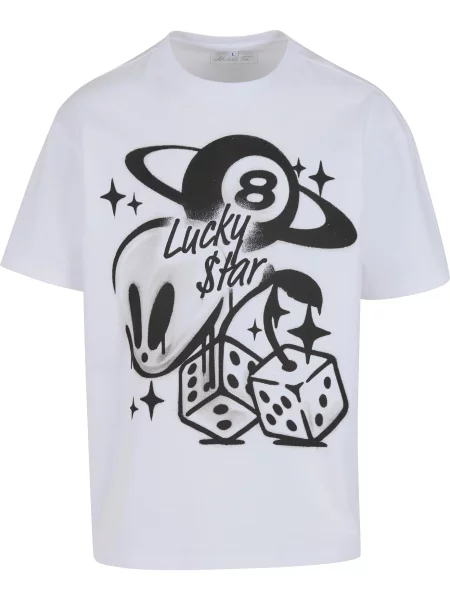 Mister Tee Póló Planet Alien fekete fehér