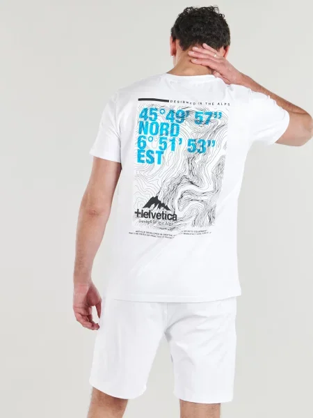 Tricou Helvetica alb