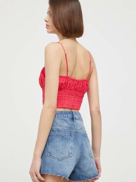 Top Abercrombie & Fitch růžový