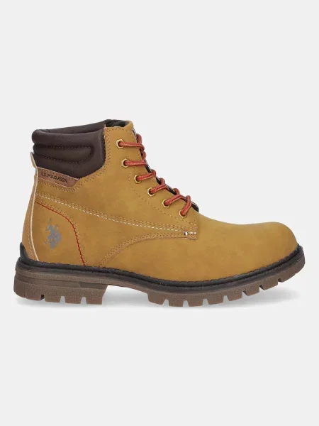 U.S. Polo Assn. Kotníkové boty hnědé