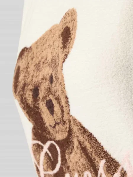 Guess T-Shirt Kremowy biała