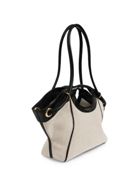 Geantă shopper Balmain din piele