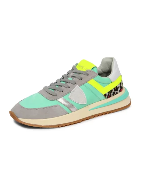 Sneakersy Philippe Model skórzane szare