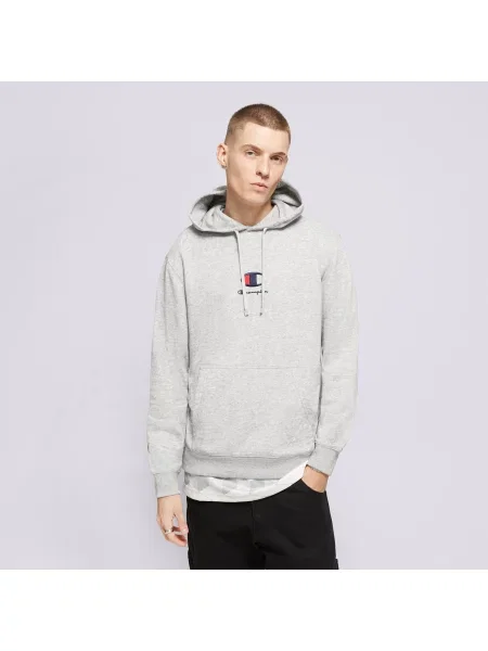 Champion Bluza Z Kapturem Hooded Sweatshirt szara