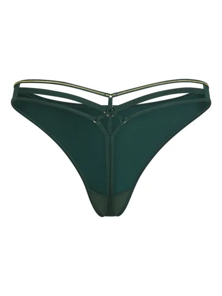 Chiloți tanga Marlies Dekkers verde