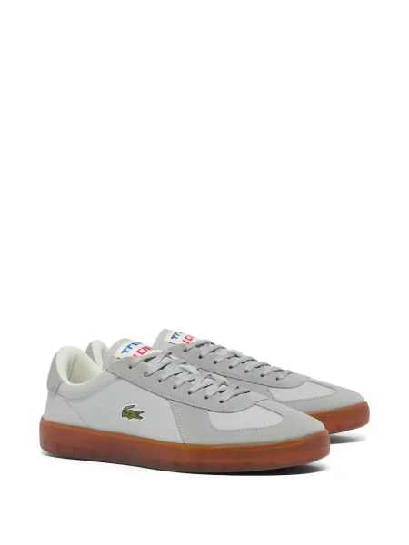 Sneakerși Lacoste gri