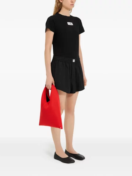 Pantaloni scurți Mm6 Maison Margiela negru