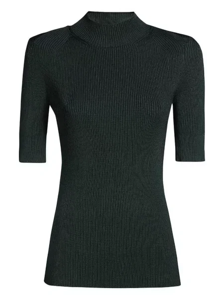 Top Stella Mccartney tricotate verde